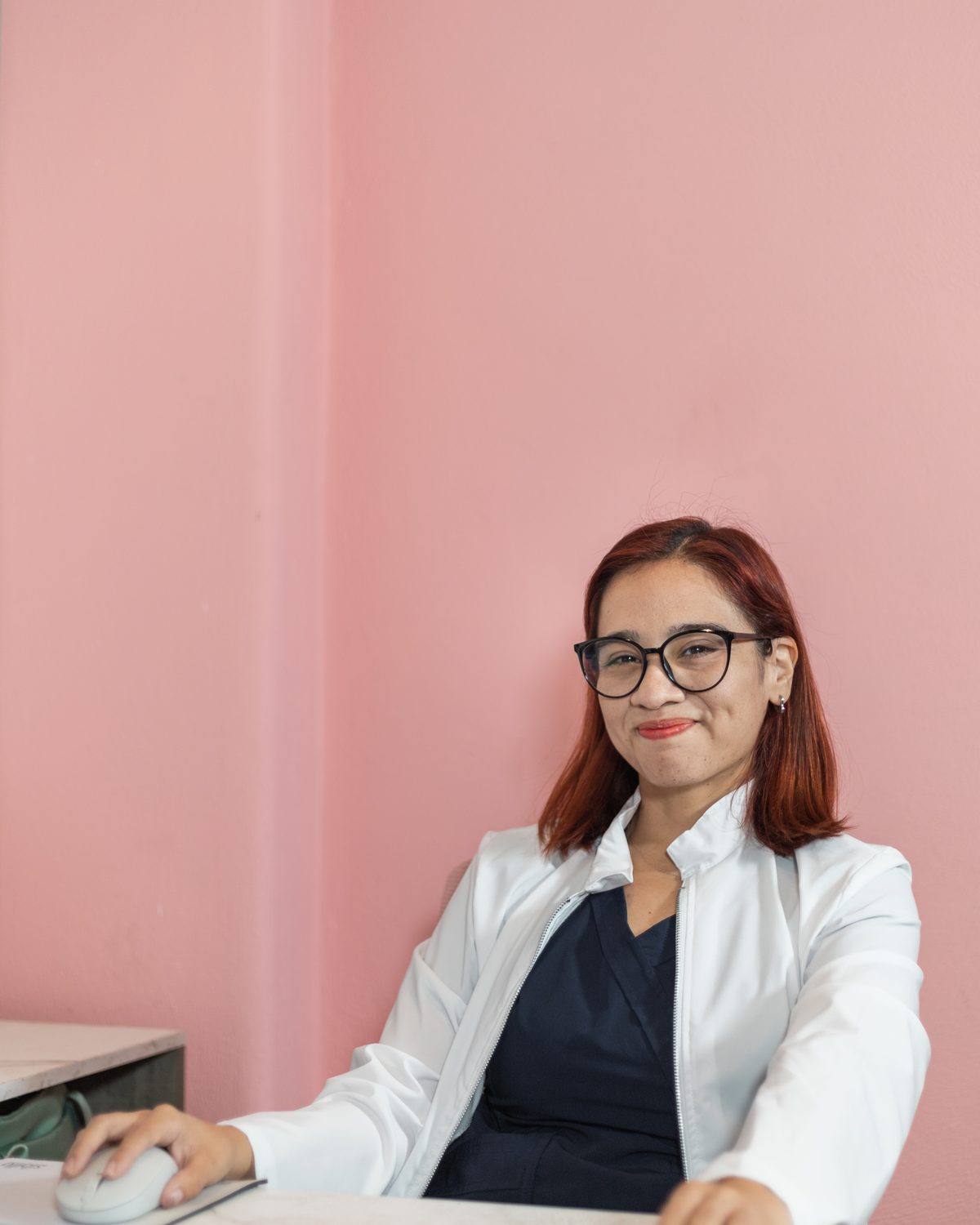 Dra. Cinthya en consulta en Mia Therafemina